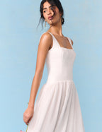 Bridal Ivory Corset Maxi Honey Maxi Dress