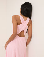 Pink Reign Midi Dress