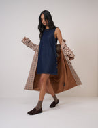 Dark Blue Denim Izzie Denim Shift Dress