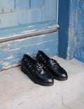 Mahogany Brown Chunky Boat Shoes