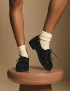 Mahogany Brown Chunky Boat Shoes