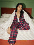 Red Tartan Brushed Pyjama Shirt