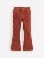 Kick Flare Jeans-Burnt Orange