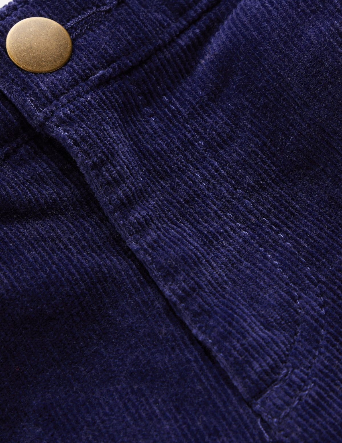Kick Flare Jeans-College Navy Cord