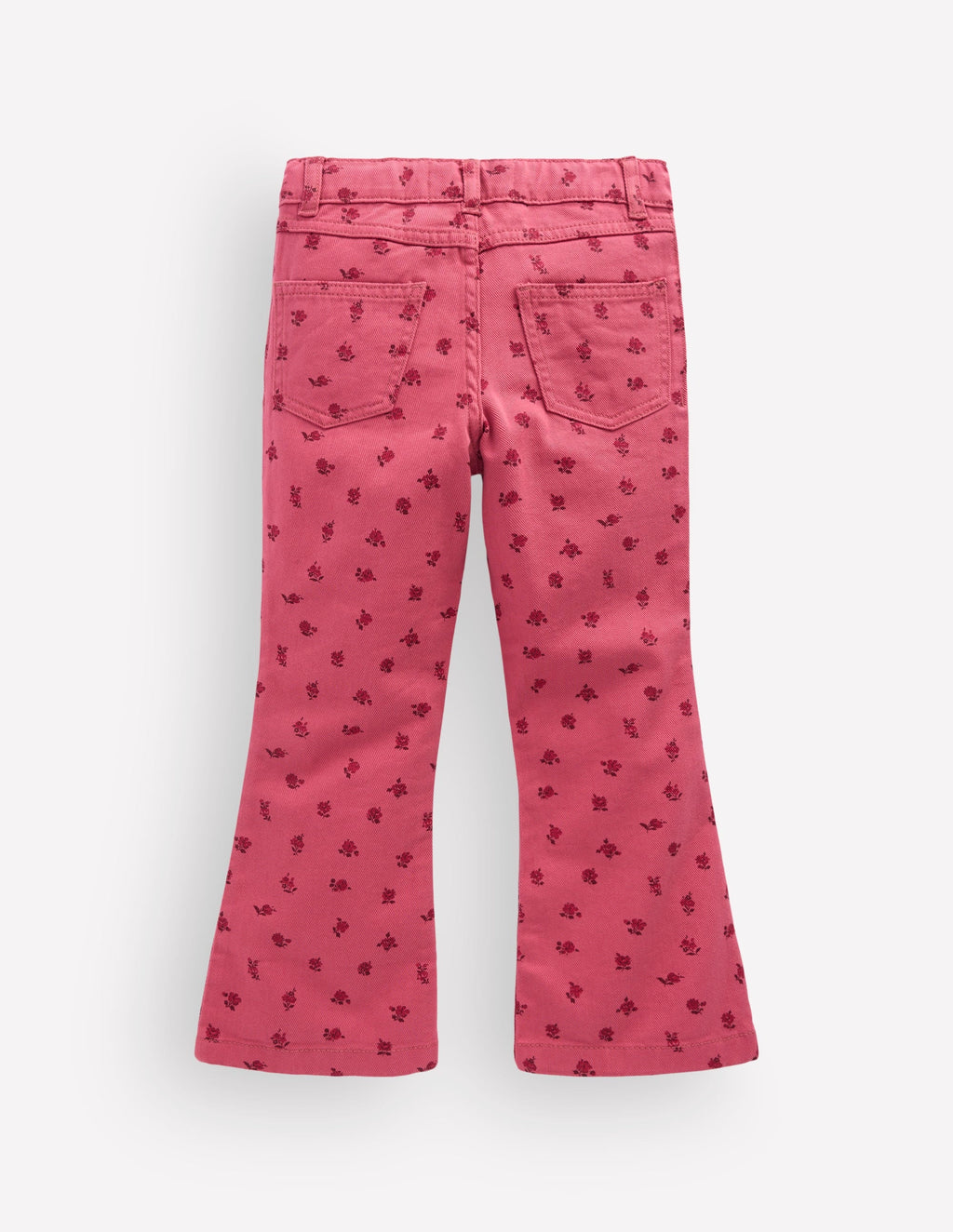 Kick Flare Jeans-Winter Blush Vintage Roses
