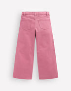 Wide Leg Jean-Pink Heather