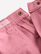 Wide Leg Jean-Pink Heather