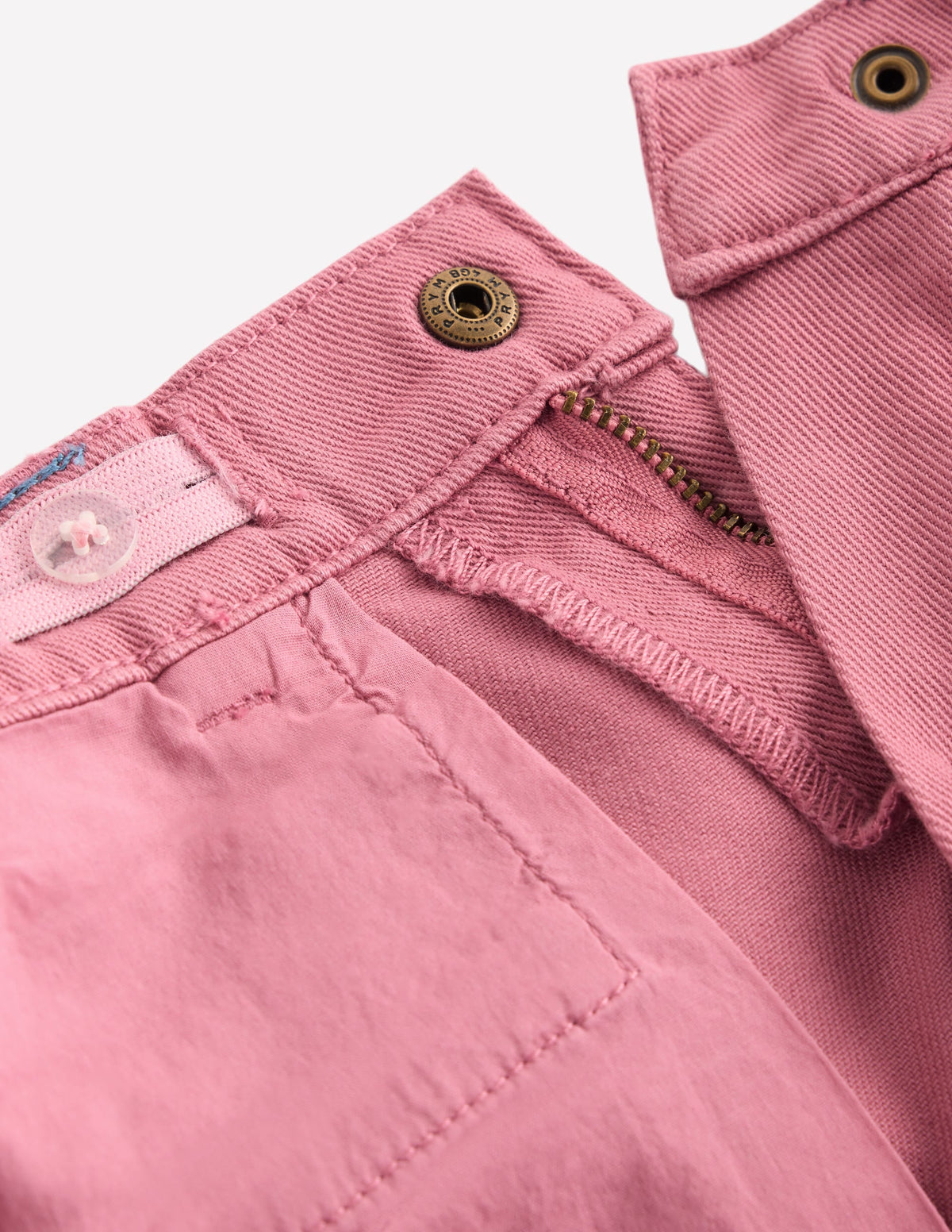 Wide Leg Jean-Pink Heather