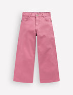 Wide Leg Jean-Pink Heather