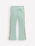 Kickflare Joggers-Cornish Blue Floral