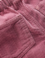 Draw Cord Trousers-Pink Heather