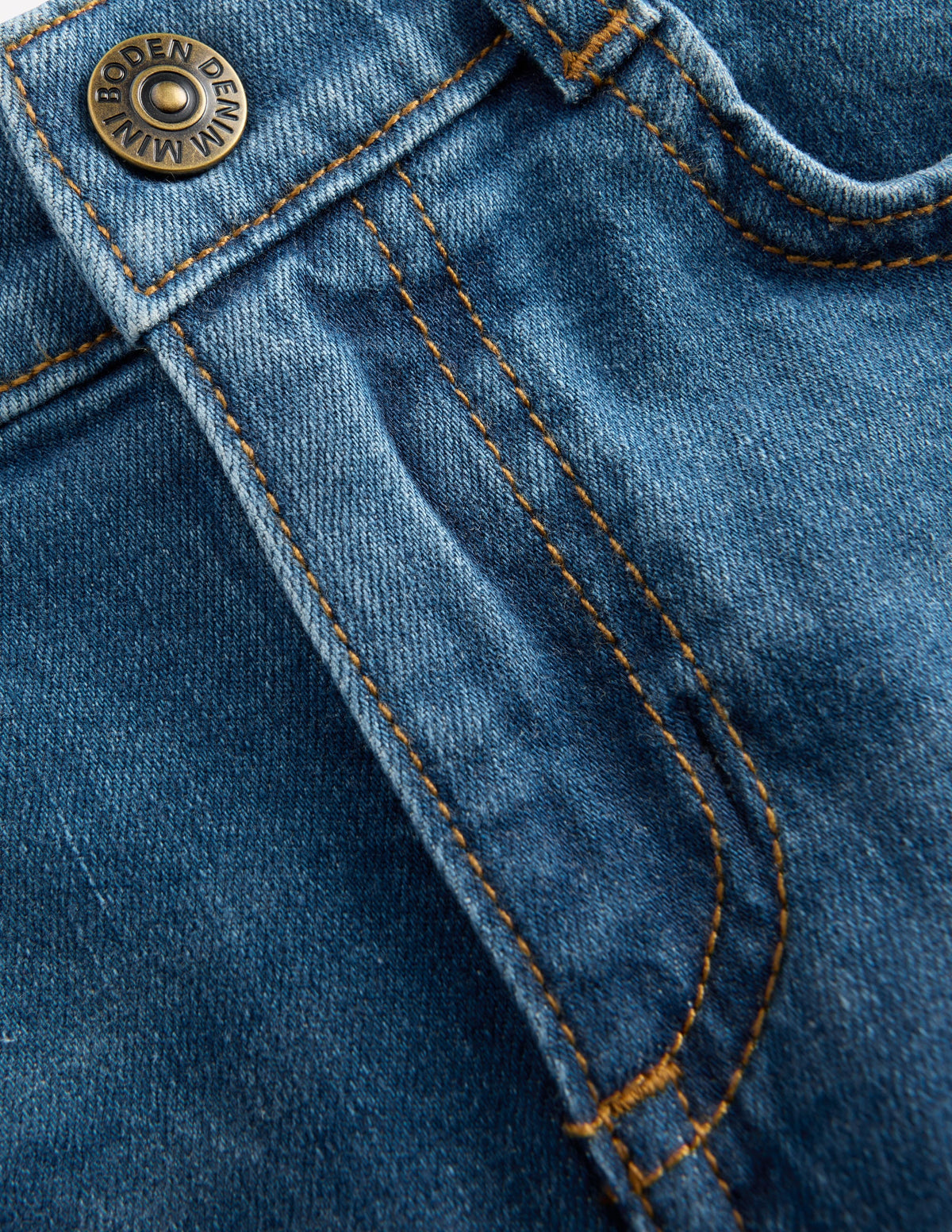 Kick Flare Jeans-Mid Vintage