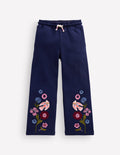Bobbie Appliqué Joggers-Navy Birds