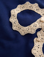 Bobbie Appliqué Joggers-Navy Bow