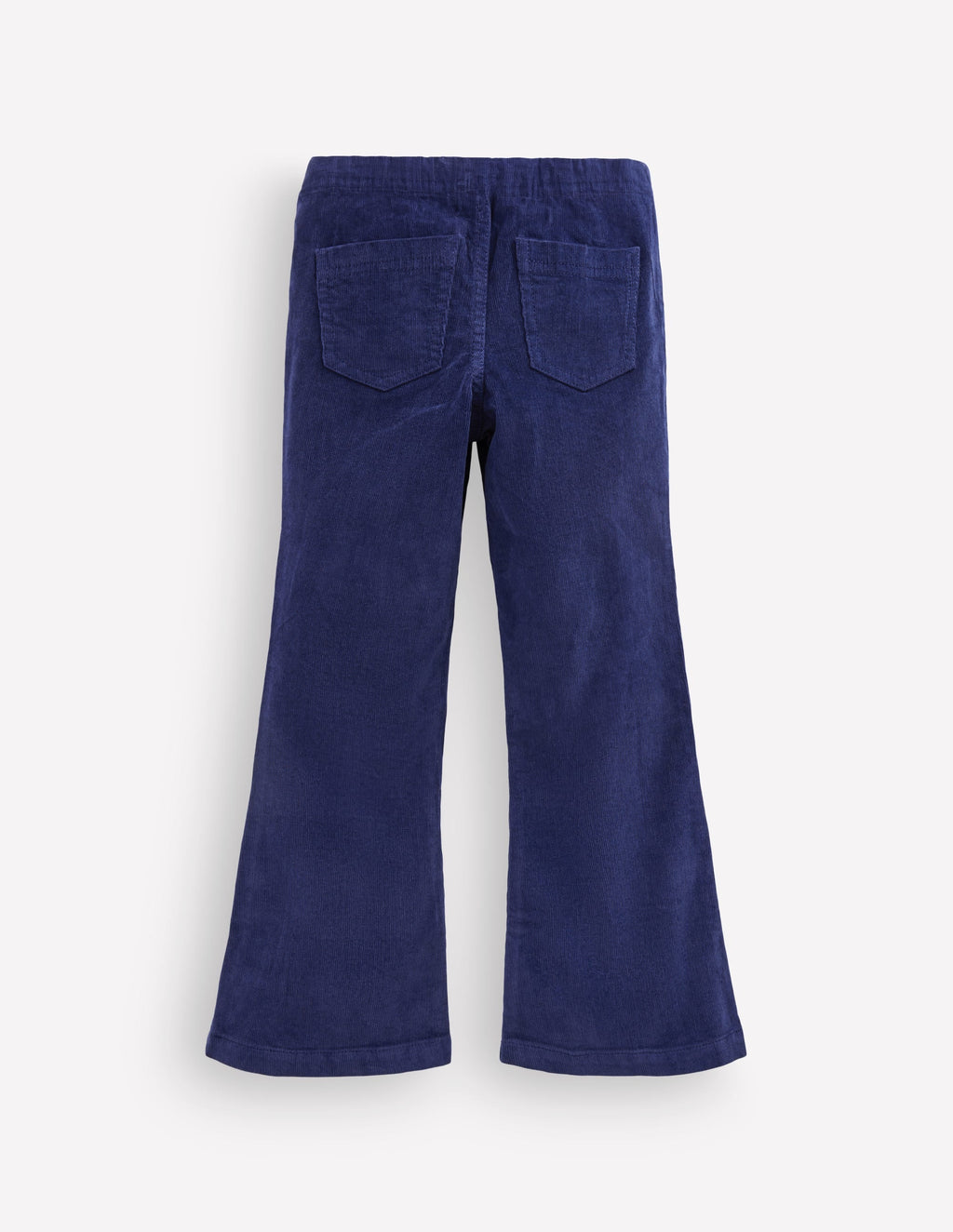 Flared Cord Leggings-Sapphire Blue