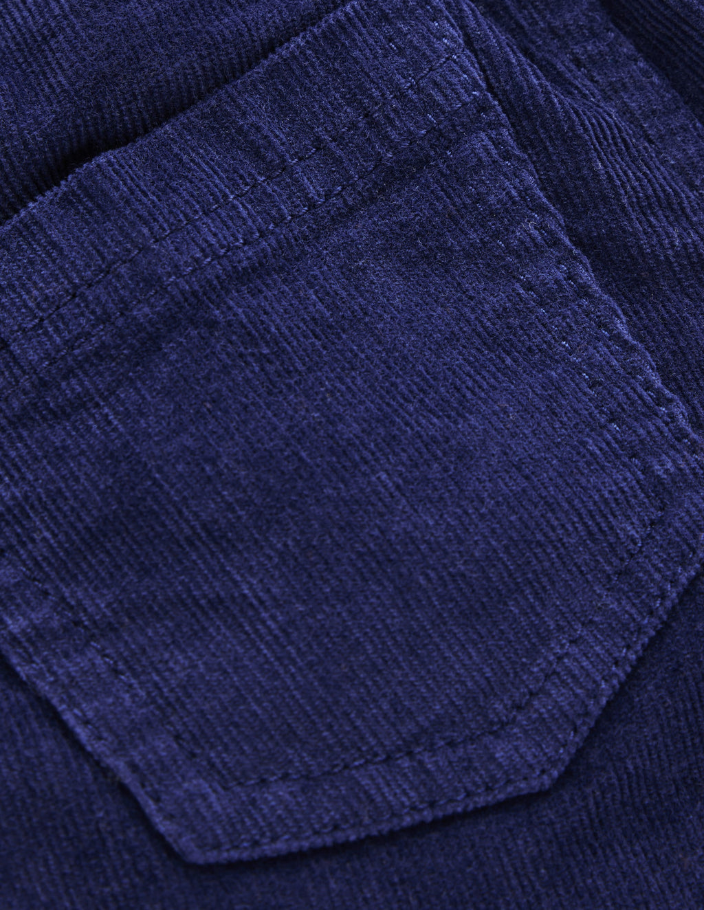 Flared Cord Leggings-Sapphire Blue