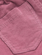 Flared Cord Leggings-Pink Heather