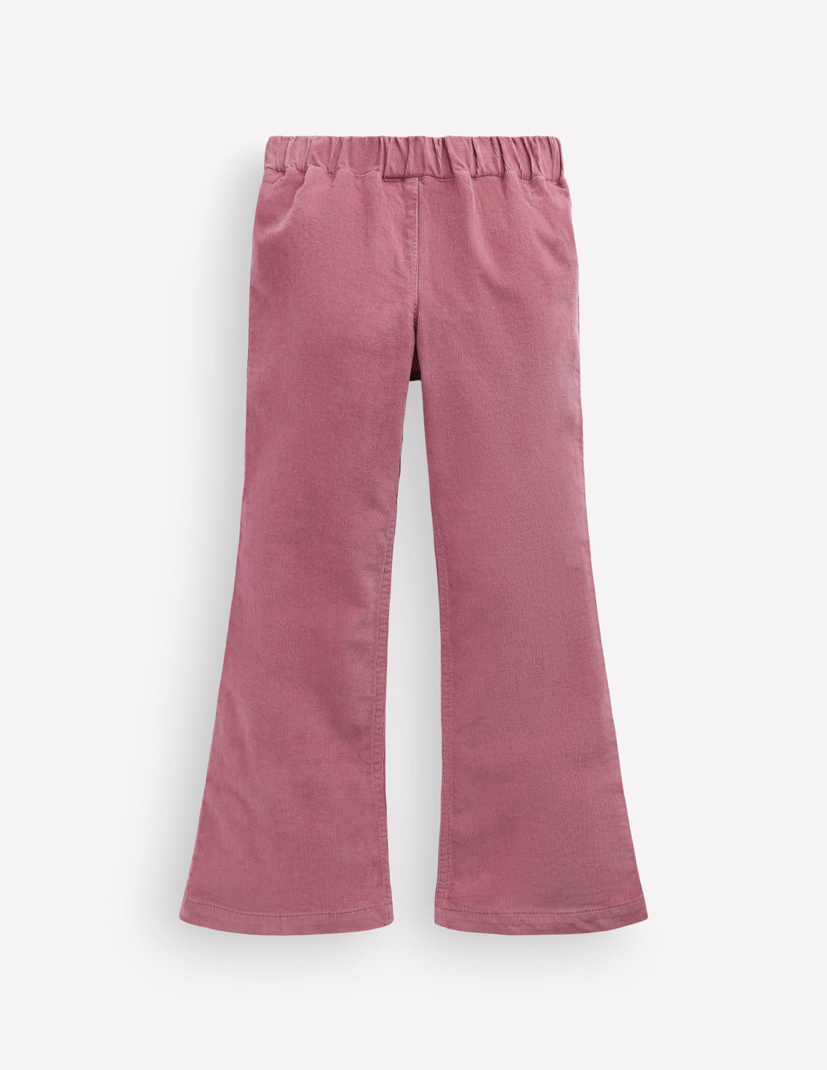 Flared Cord Leggings-Pink Heather
