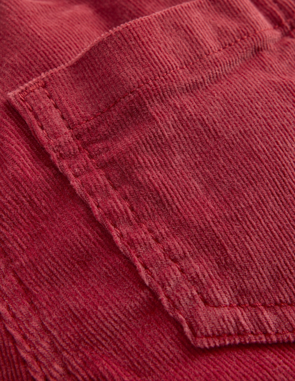 Cord Leggings-Pomegranate red