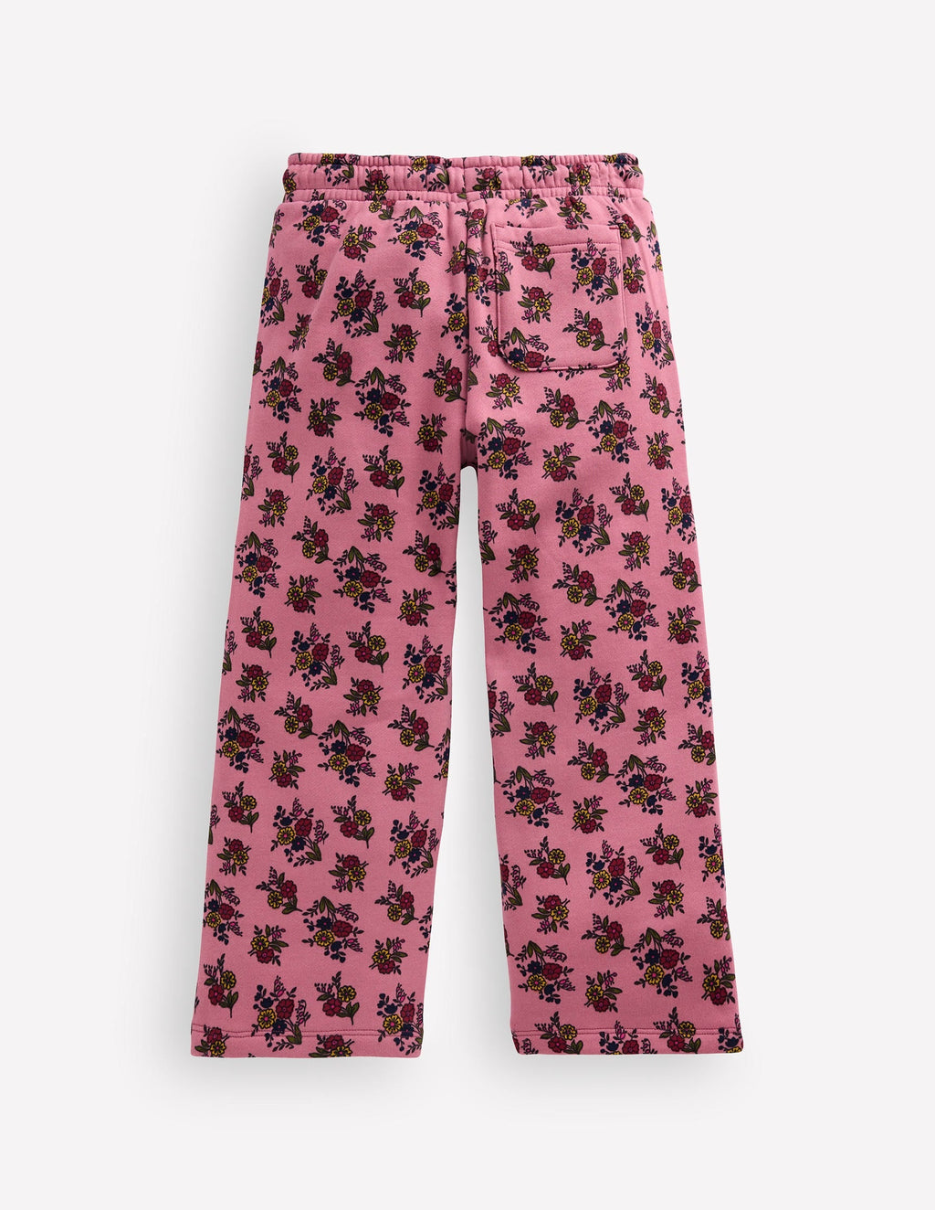 Wide Leg Printed Jogger-Vintage Rose Sprouting Garden