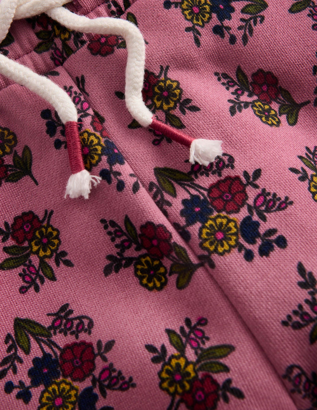 Wide Leg Printed Jogger-Vintage Rose Sprouting Garden