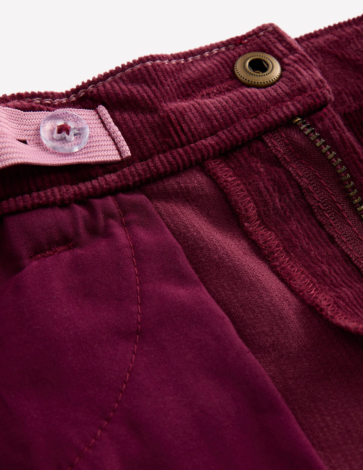 Kick Flare Jeans-Deep Wisteria Cord