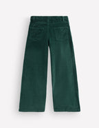 Wide Leg Jean-Malachite Green Cord