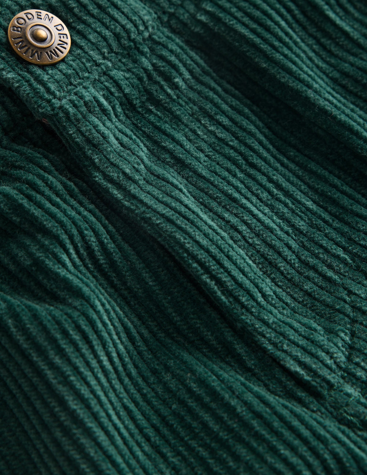Wide Leg Jean-Malachite Green Cord