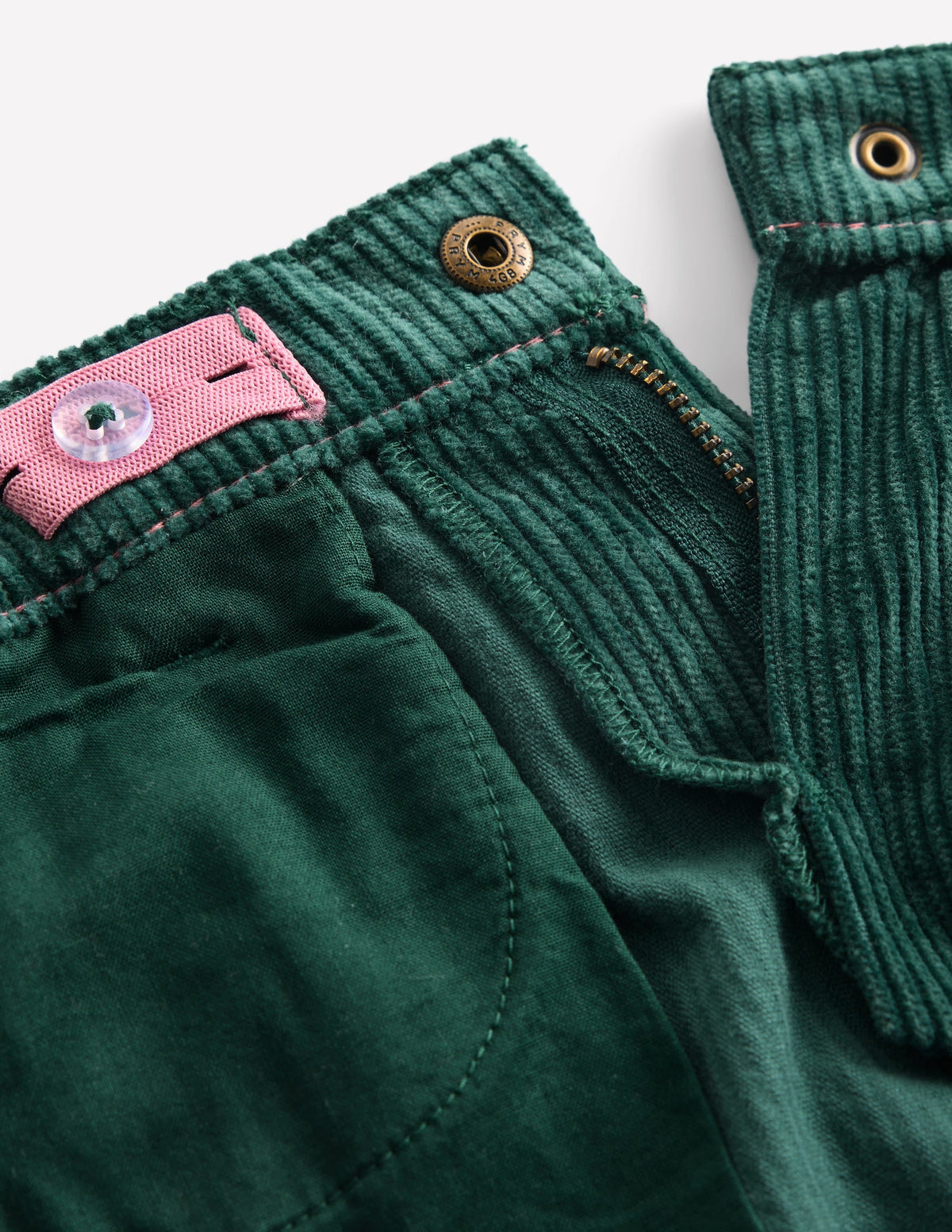 Wide Leg Jean-Malachite Green Cord