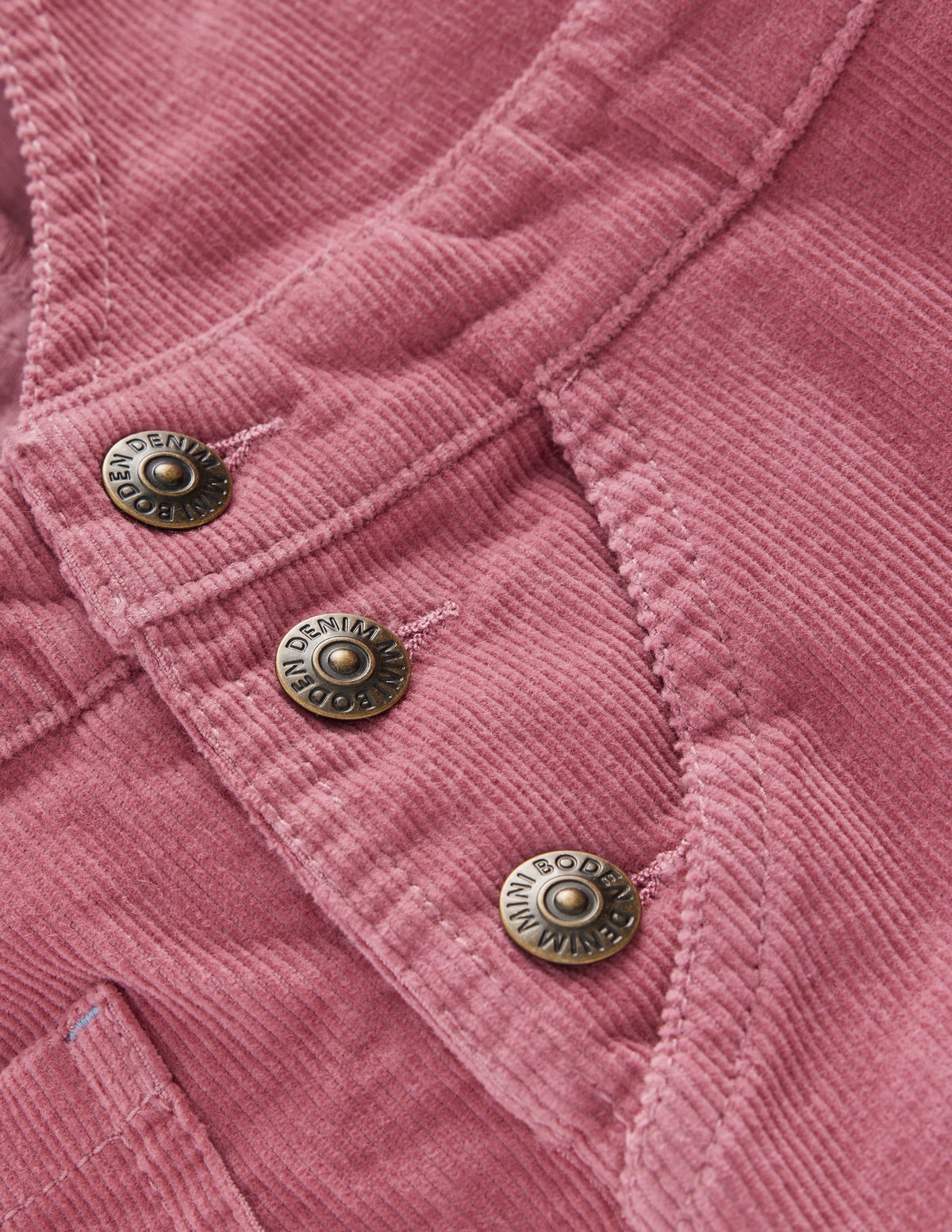 Wide Leg Dungarees-Pink Heather Cord