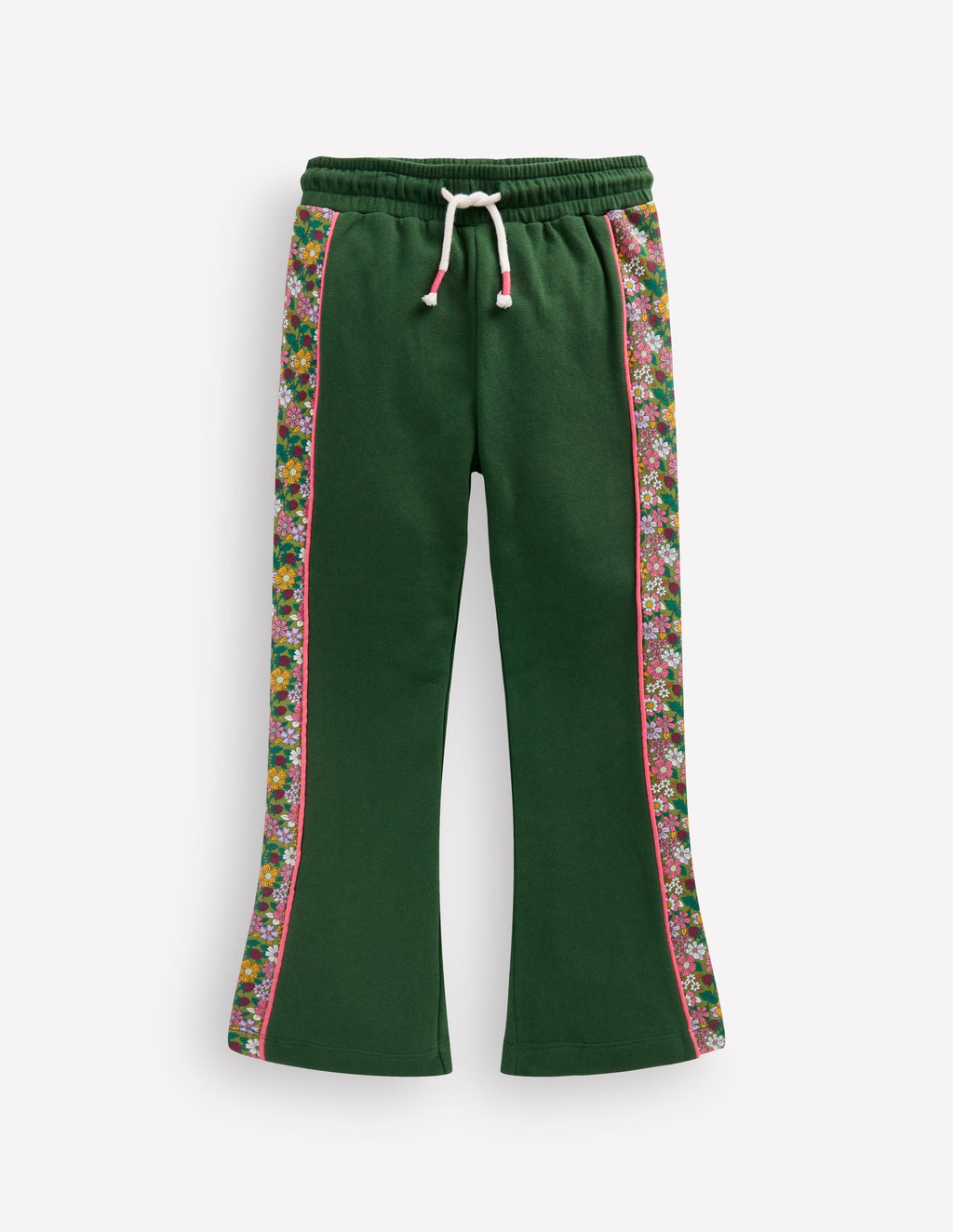 Kickflare Joggers-Laurel Green Floral