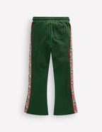 Kickflare Joggers-Laurel Green Floral
