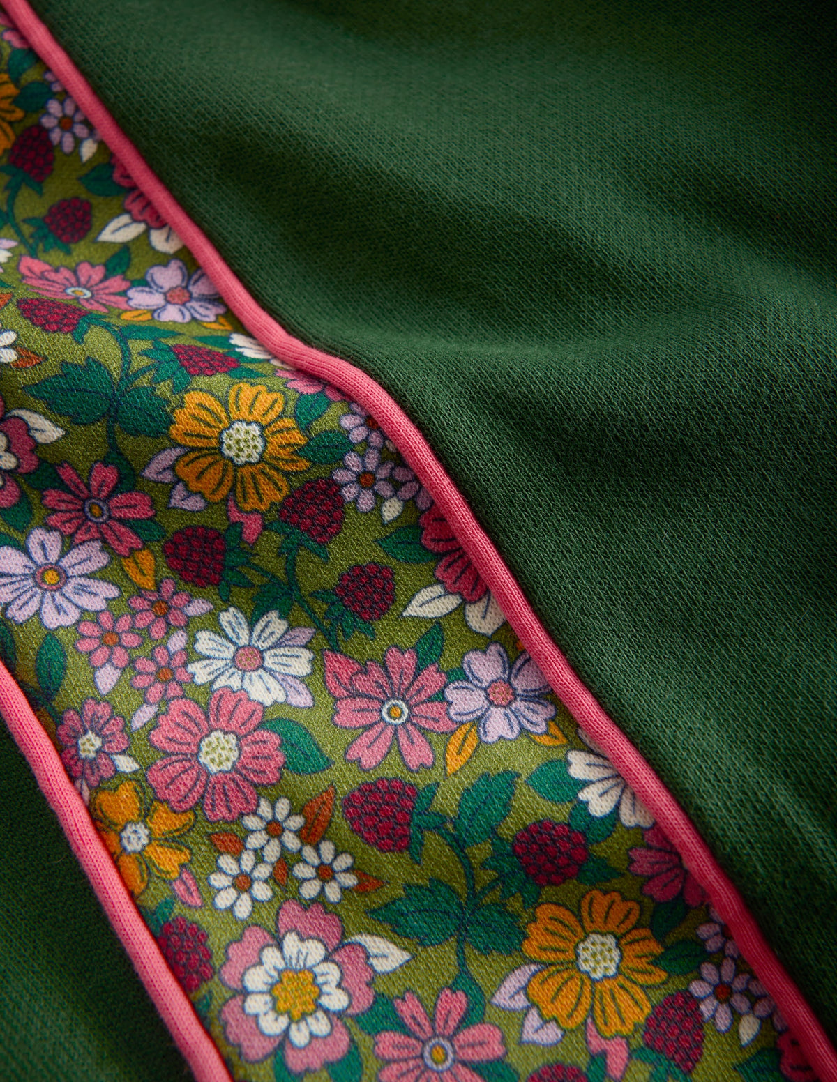 Kickflare Joggers-Laurel Green Floral