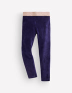 Velvet Leggings-College Navy