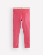 Velvet Leggings-Cherry Blush