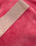 Velvet Leggings-Cherry Blush