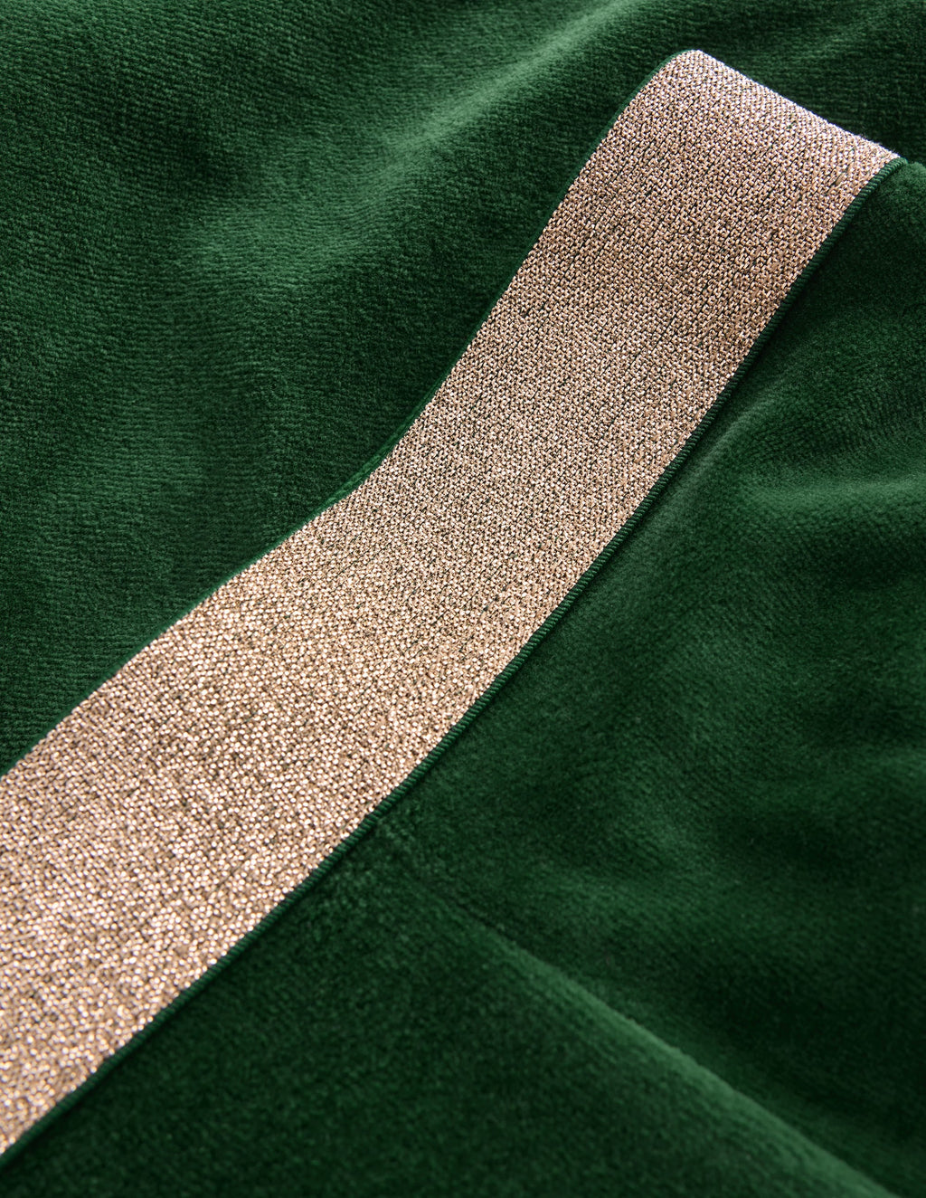 Velvet Flared Leggings-Hunter Green