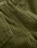 Draw Cord Trousers-Olive Cord