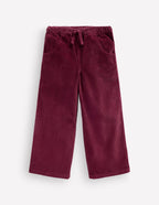 Draw Cord Trousers-Deep Wisteria
