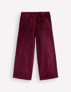 Draw Cord Trousers-Deep Wisteria