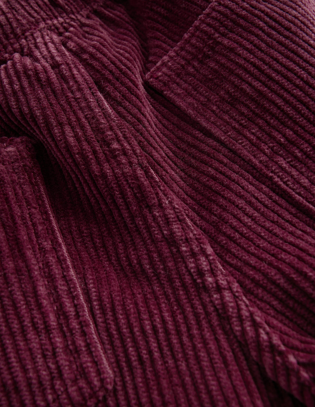 Draw Cord Trousers-Deep Wisteria