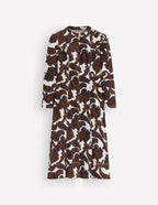 Una Cord Midi Dress-Almond Milk Paisley Bouquet