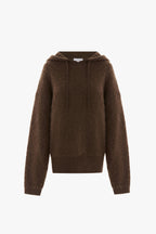 Illaria Brushed Wool Hoodie
