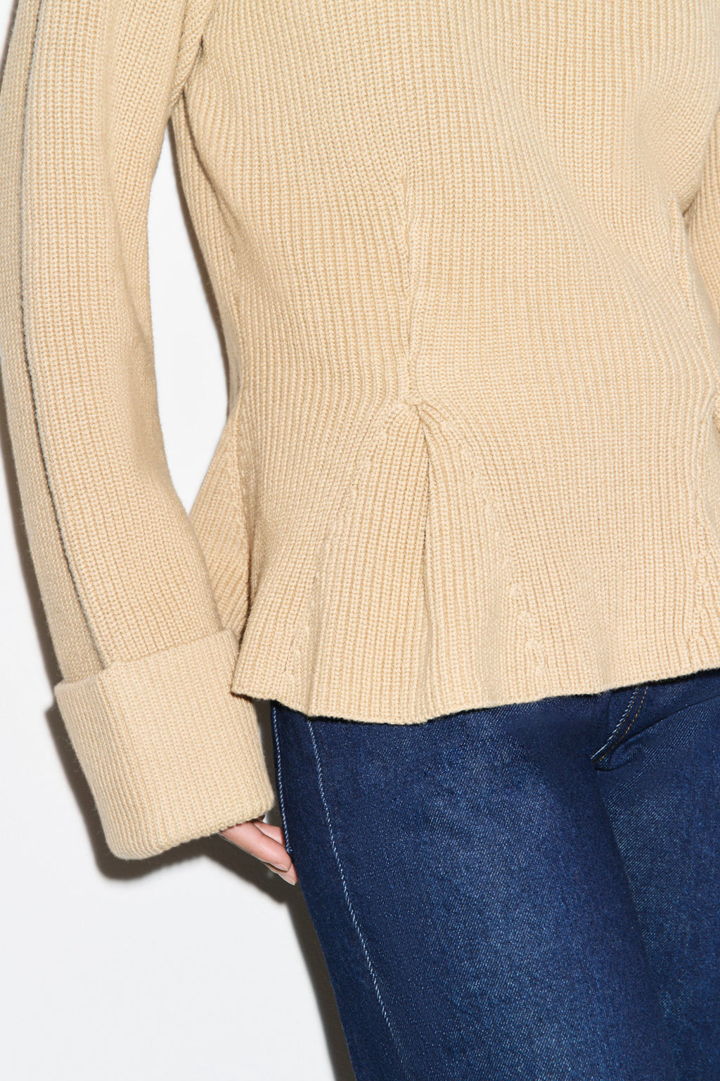 Chase Peplum Knitted Jumper