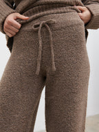 Camille Borg Drawstring Trousers - Mocha