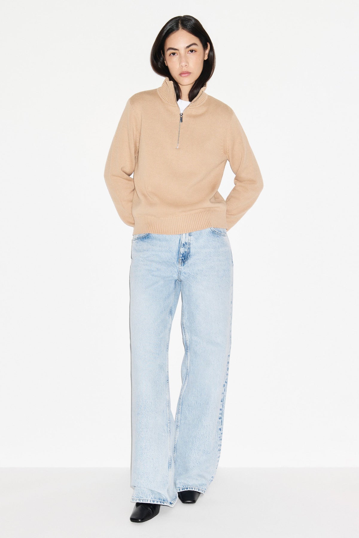 Enora Quarter Zip Jumper