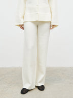 Ellice Knit Trousers - Cream