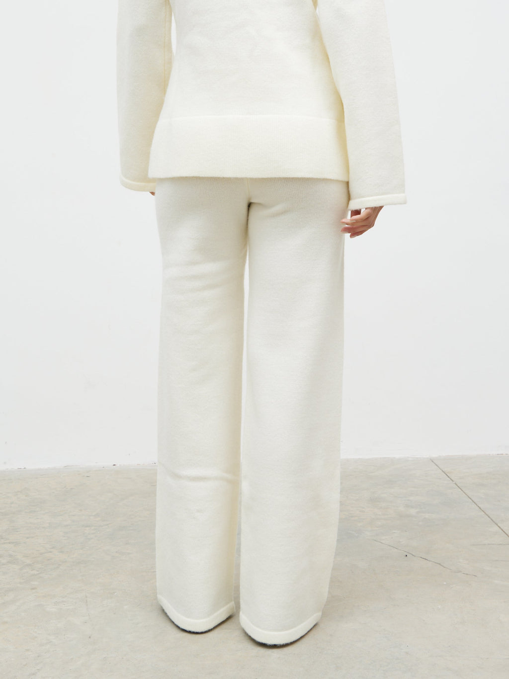 Ellice Knit Trousers - Cream