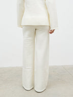 Ellice Knit Trousers - Cream