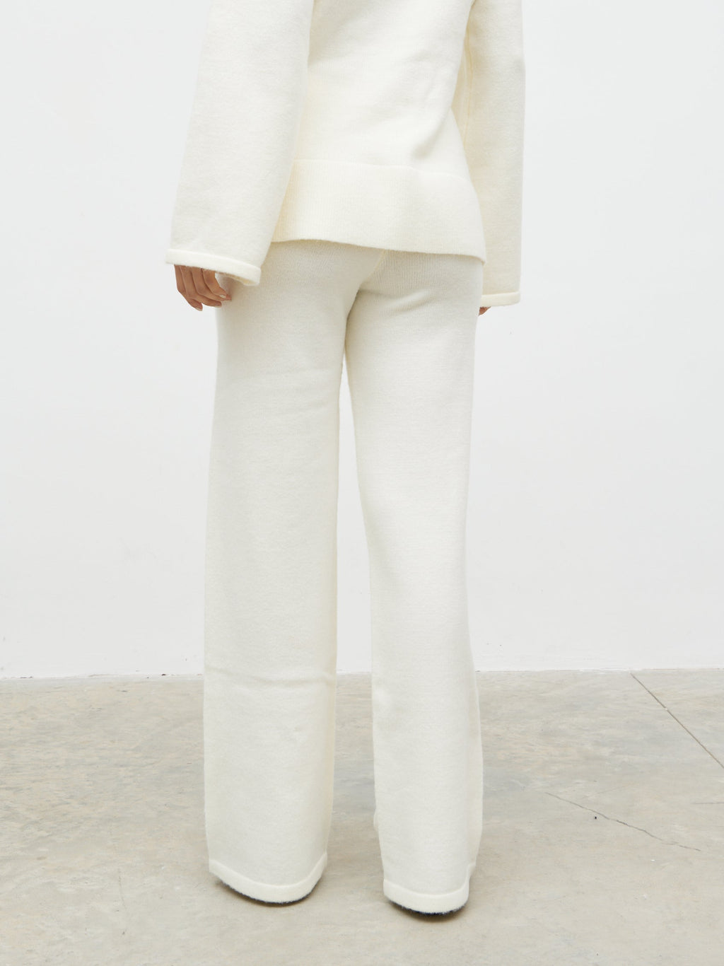 Ellice Knit Trousers - Cream
